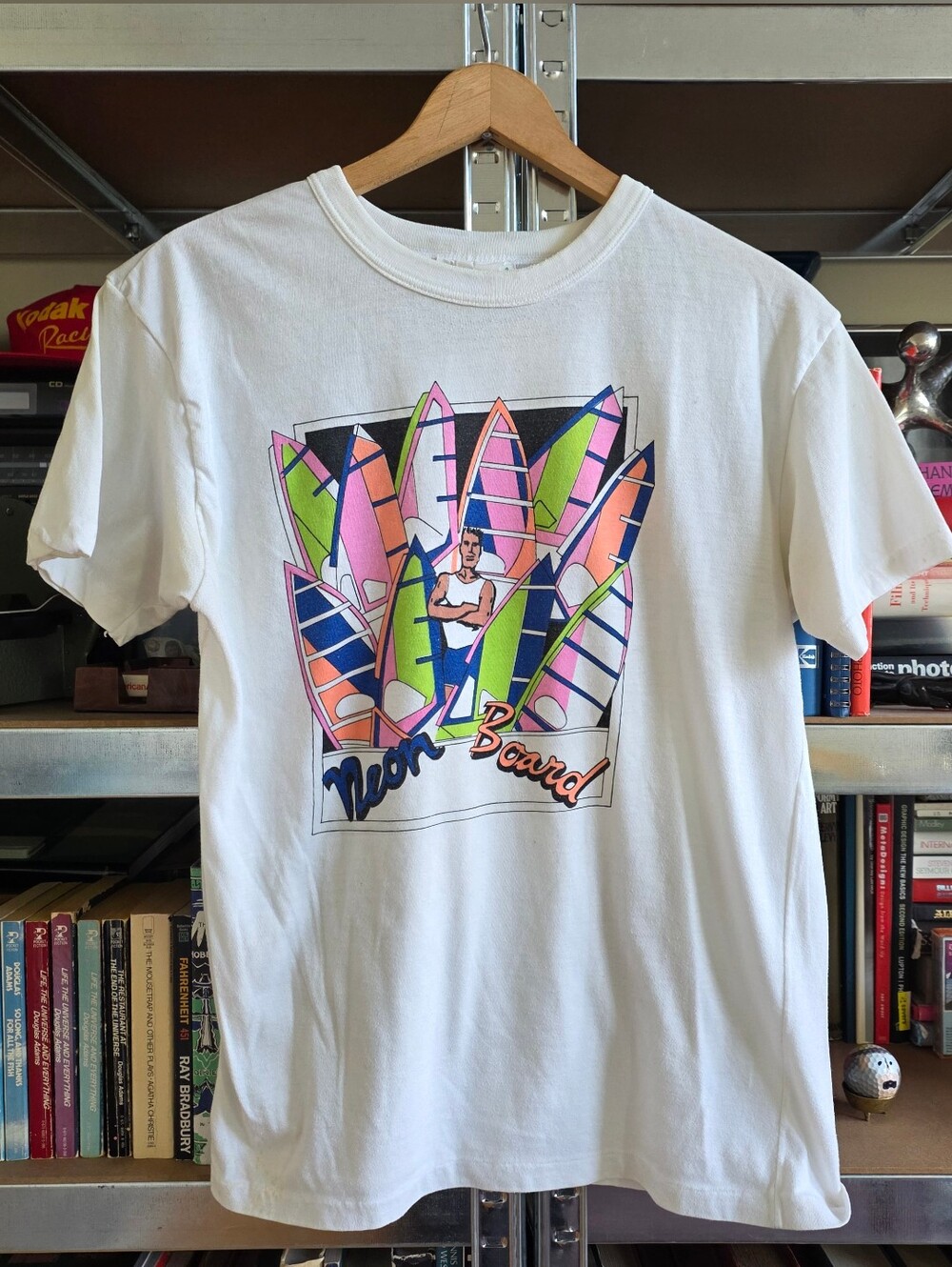 Vintage | Single Stitch Neon Surf Tee